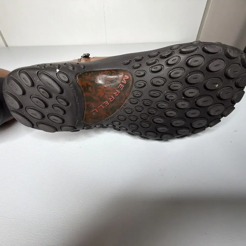 Merrell Plaza Mid Saddle Leather Chelsea Waterproof Performance Ankle Size 5.5
